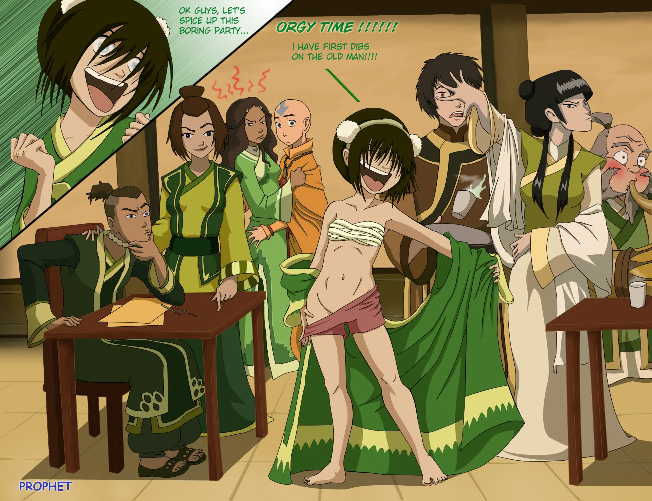 Avatar Toph Porn