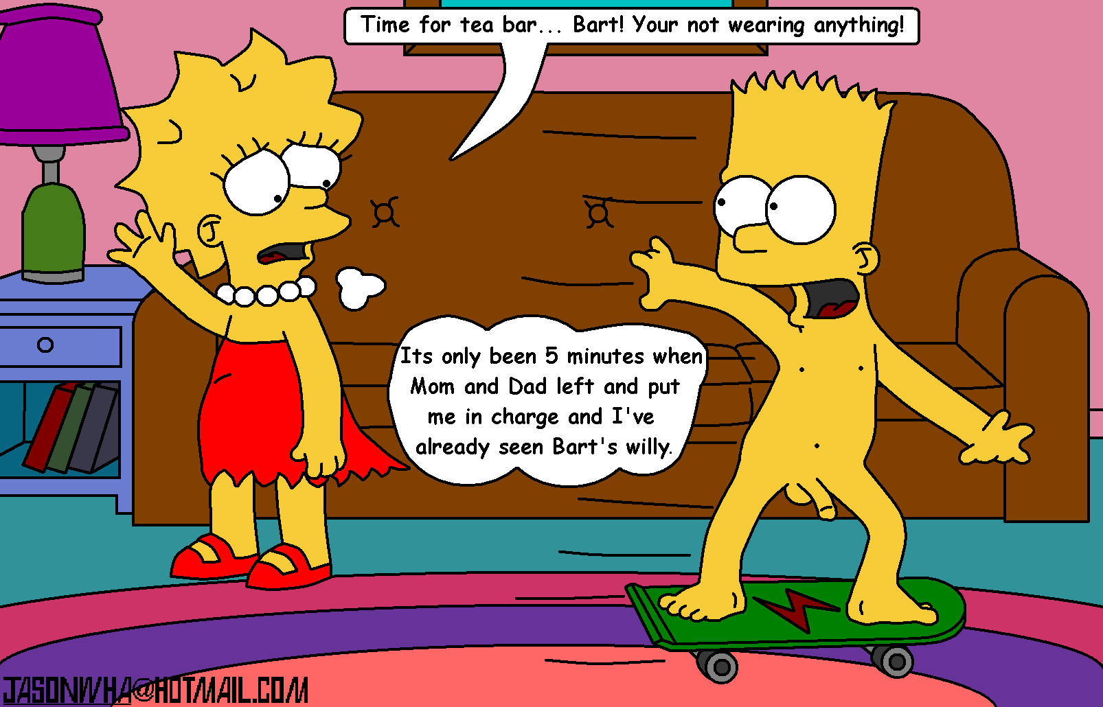 Simpson porn lisa and bart videos - Sex photo