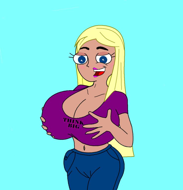Big Boobs Cartoon - Huge tits cartoon