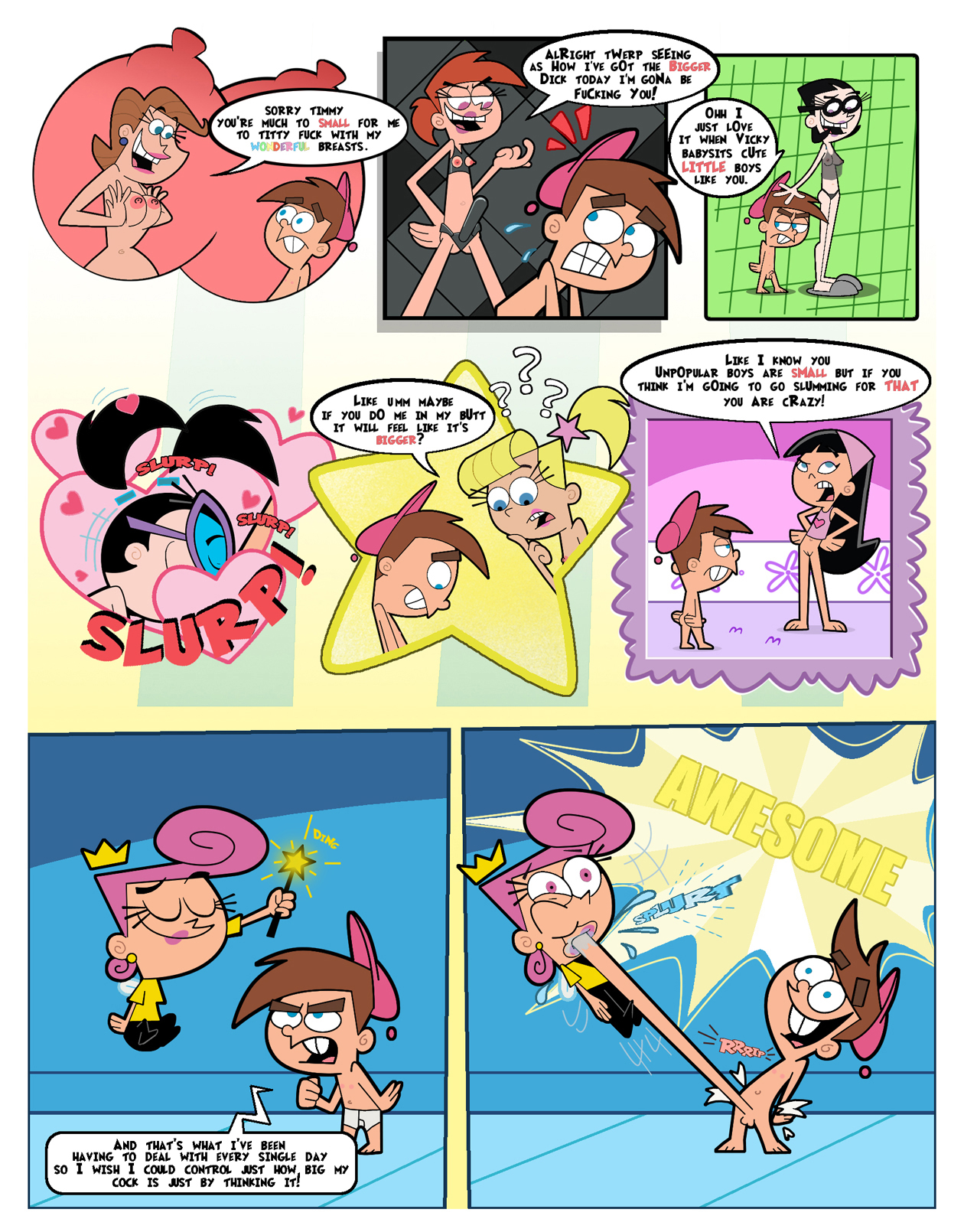 Fairly Odd Parents Porn Comic