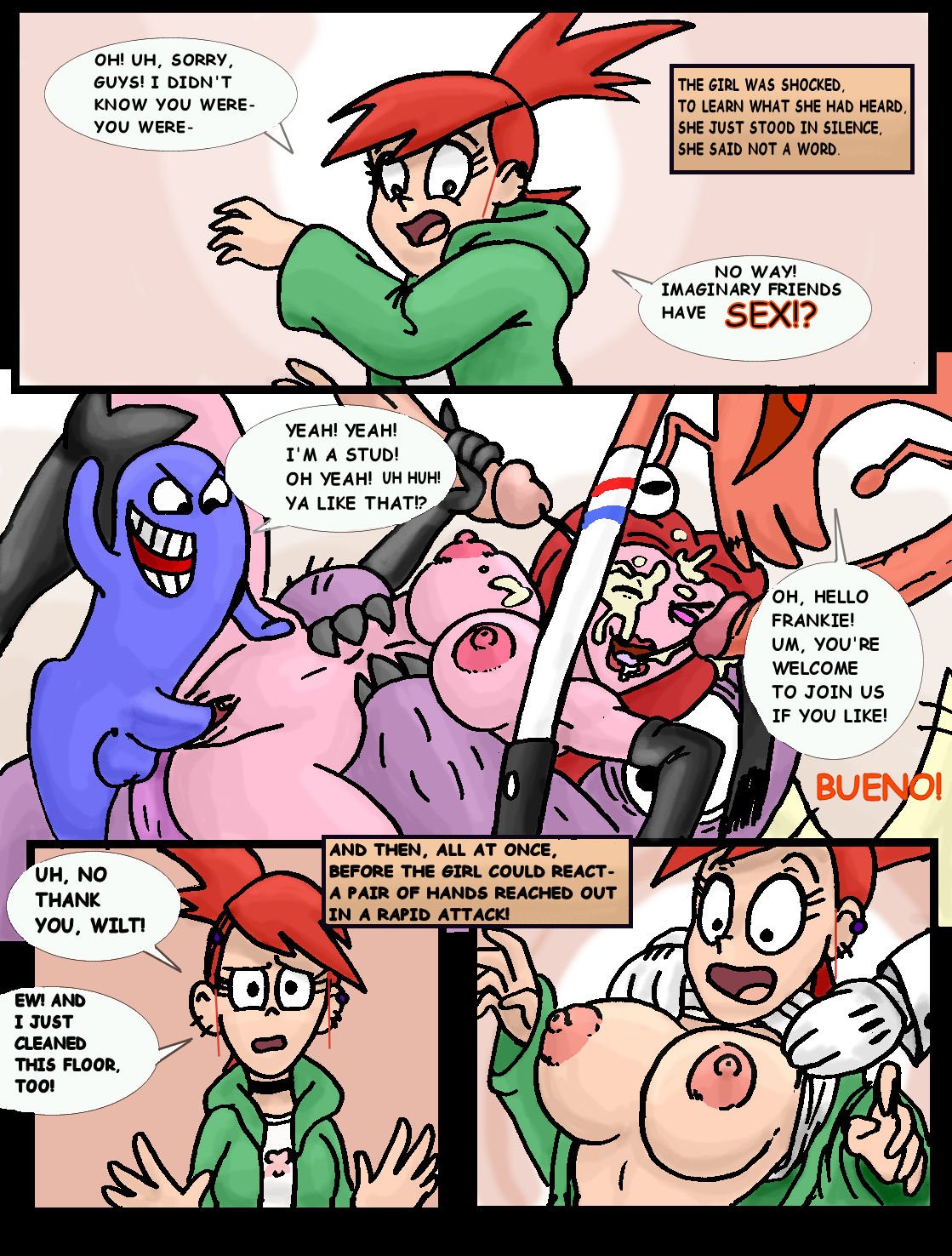 Foster's Home For Imaginary Friends Porn Comic