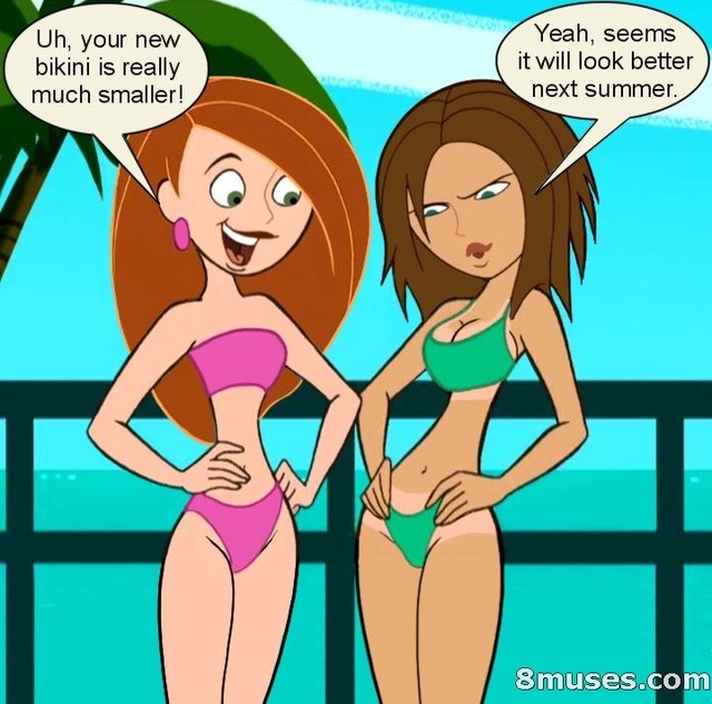 comics nude Kim possible