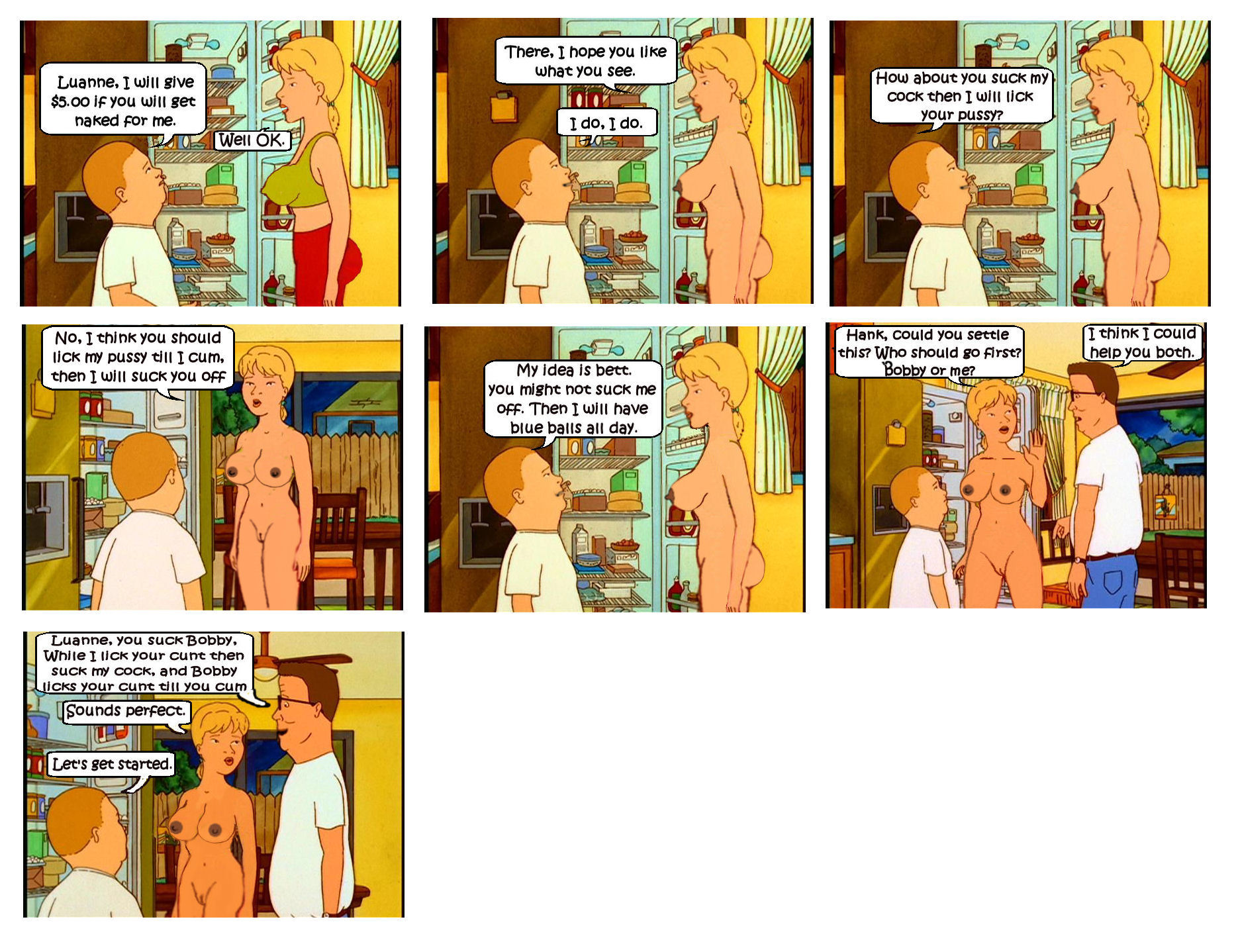 King Of The Hill Comic Porn