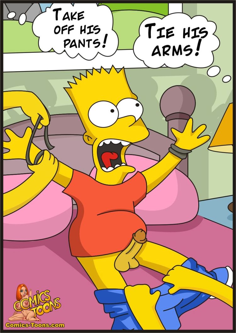 porn cartoon comics simpsons Gay