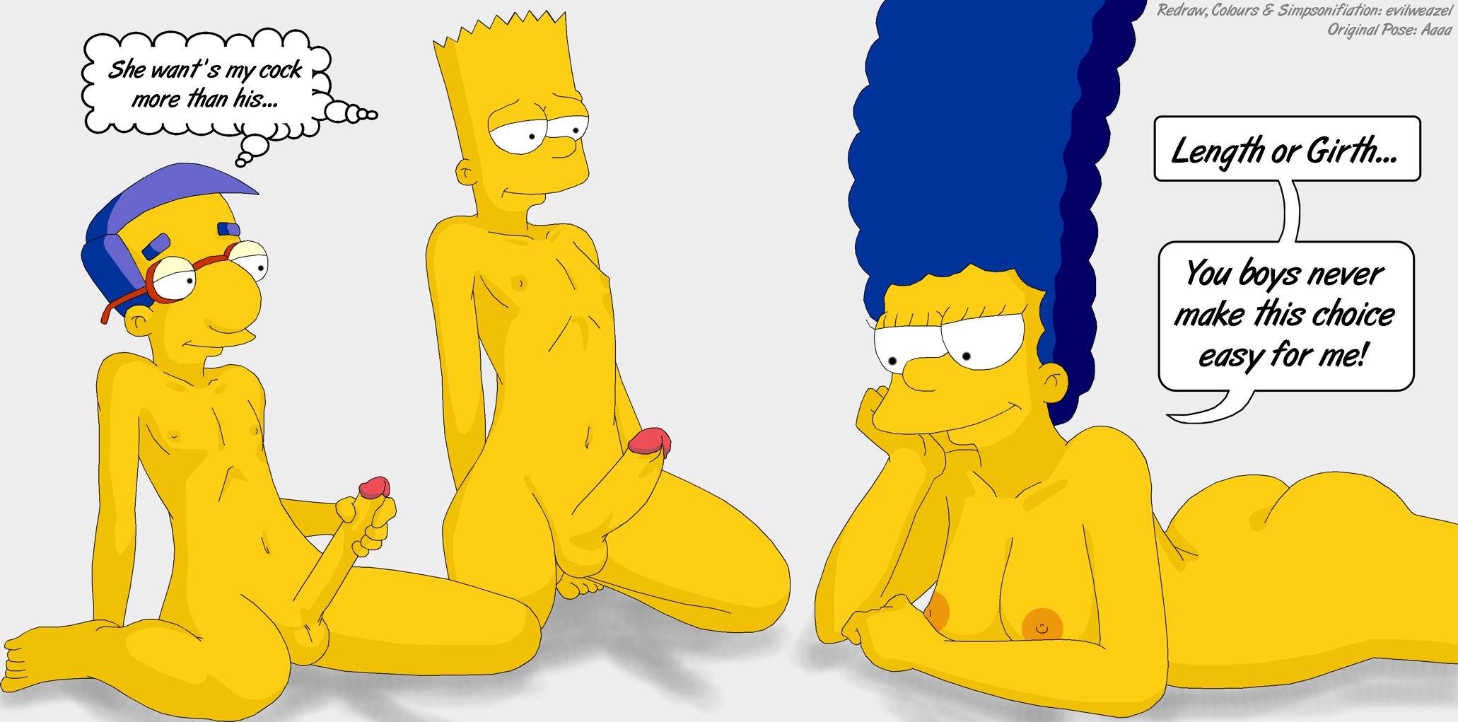 Marge Simpson Milhouse Porn Nude Gallery