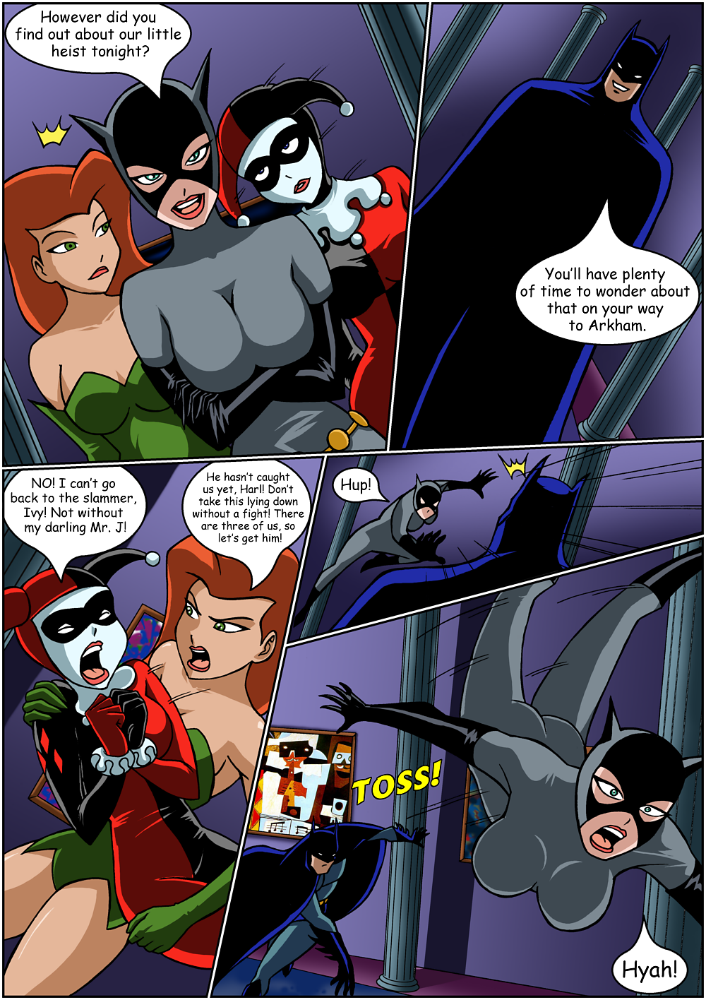 Harley Quinn And Poison Ivy Porn Comic