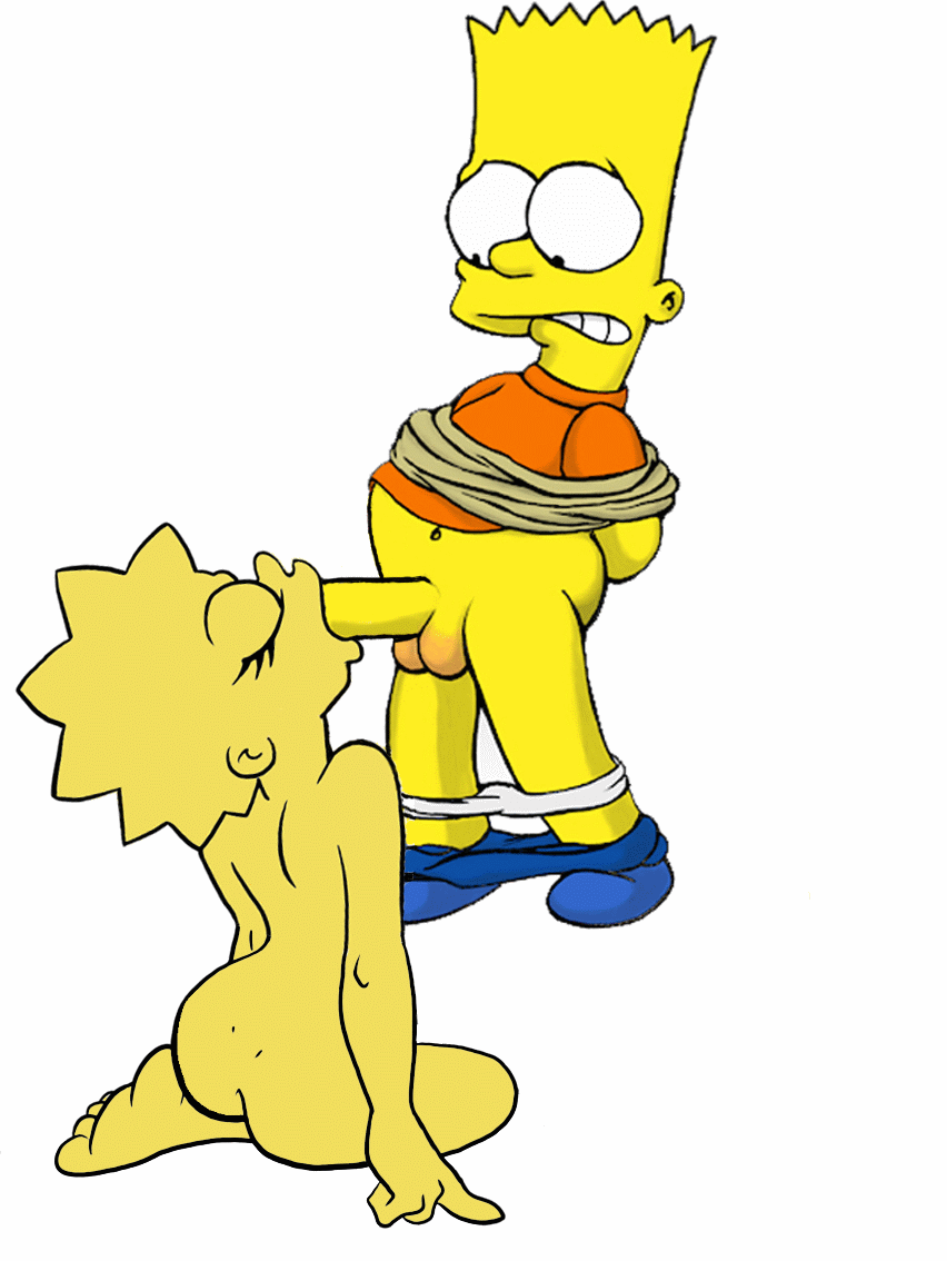 Marge Simpson Stockings Animated Cumception