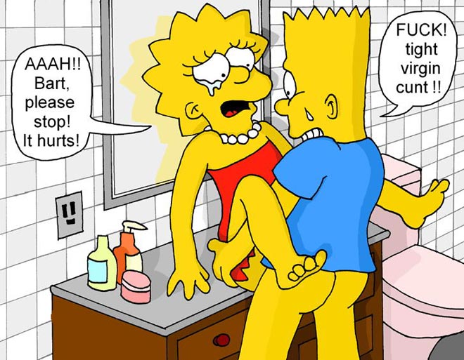 porn Simpsons cartoon