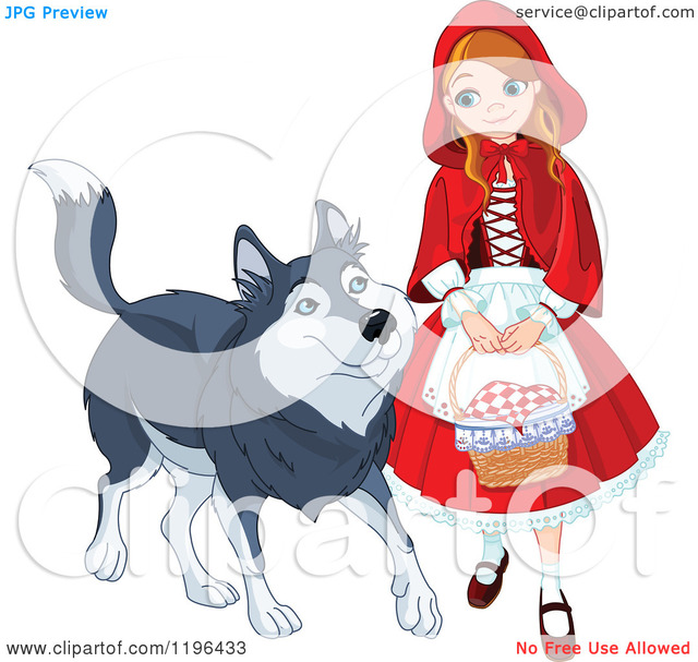 3d cartoon comics porn free cartoon hood red wolf royalty happy riding walking vector clipart friendly