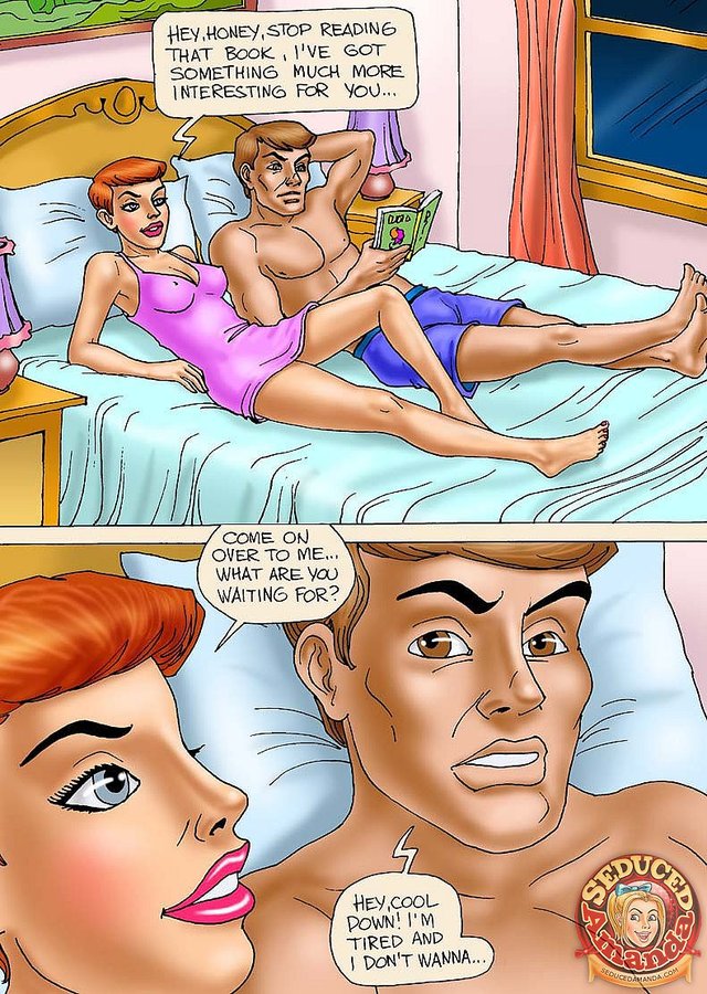 adult cartoon comics porn porn comic amanda helping seduced