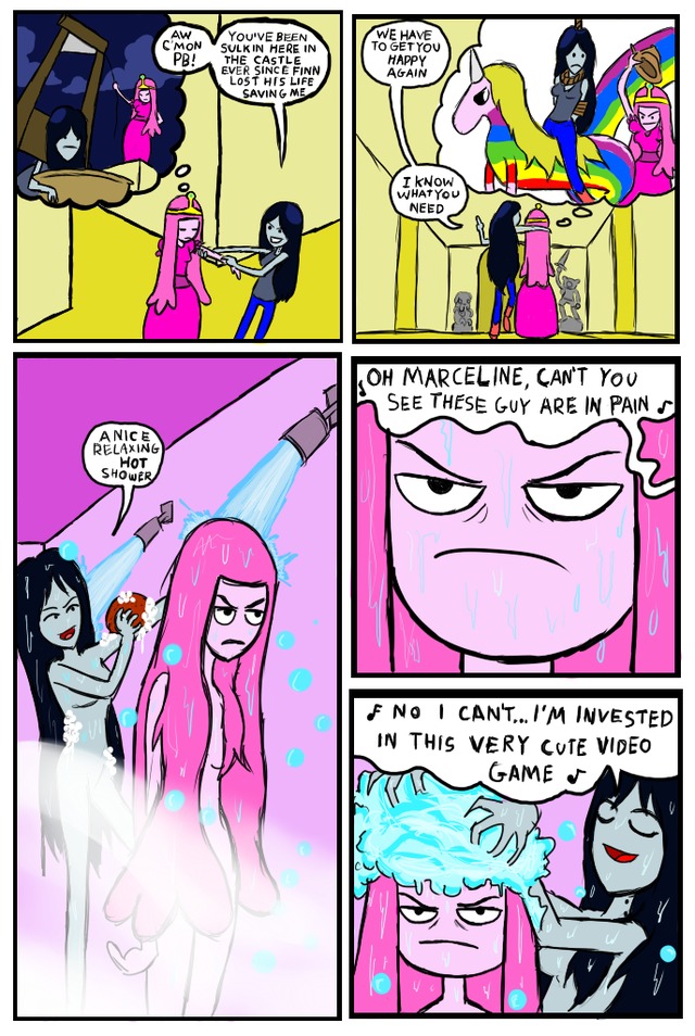 adventure time porn time princess cac lady adventure marceline bubblegum rainicorn