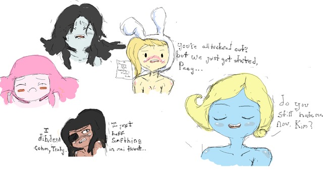 adventure time porn kim time princess human adventure finn marceline bubblegum daac trudy