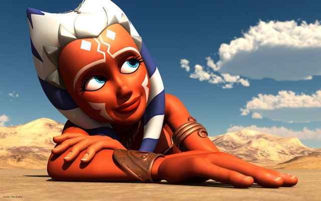 ahsoka porn date ahsoka tano kondaspeter laying sand