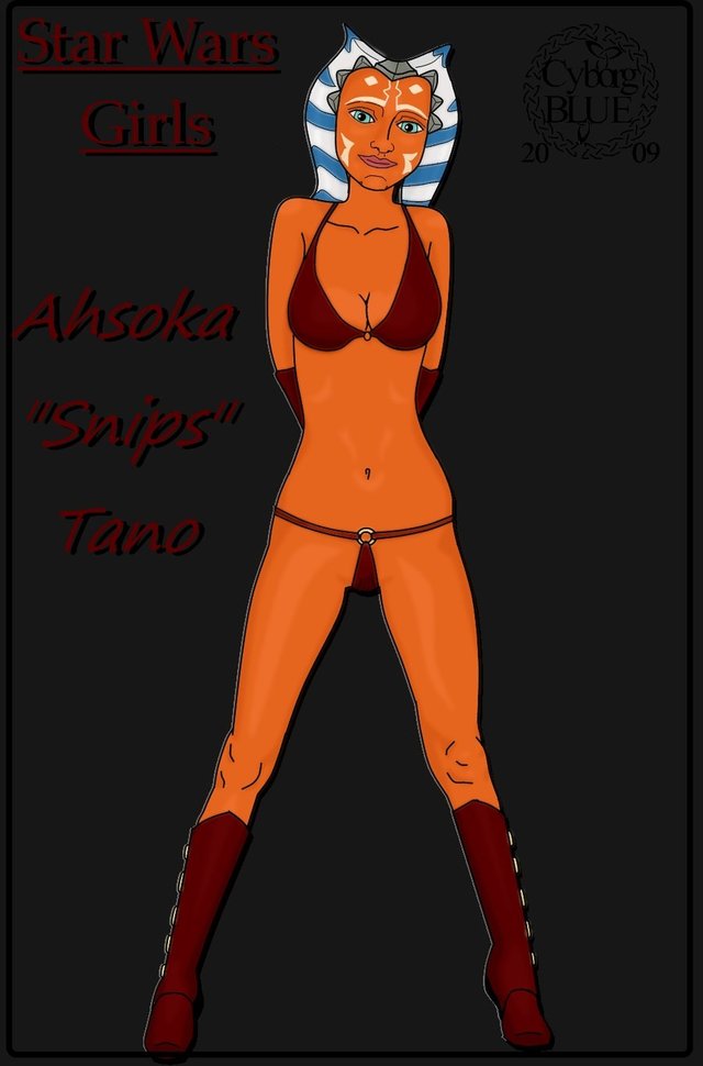 ahsoka porn was ahsoka tano togruta master swg cyborgblue nicknamed snips jedi padawan