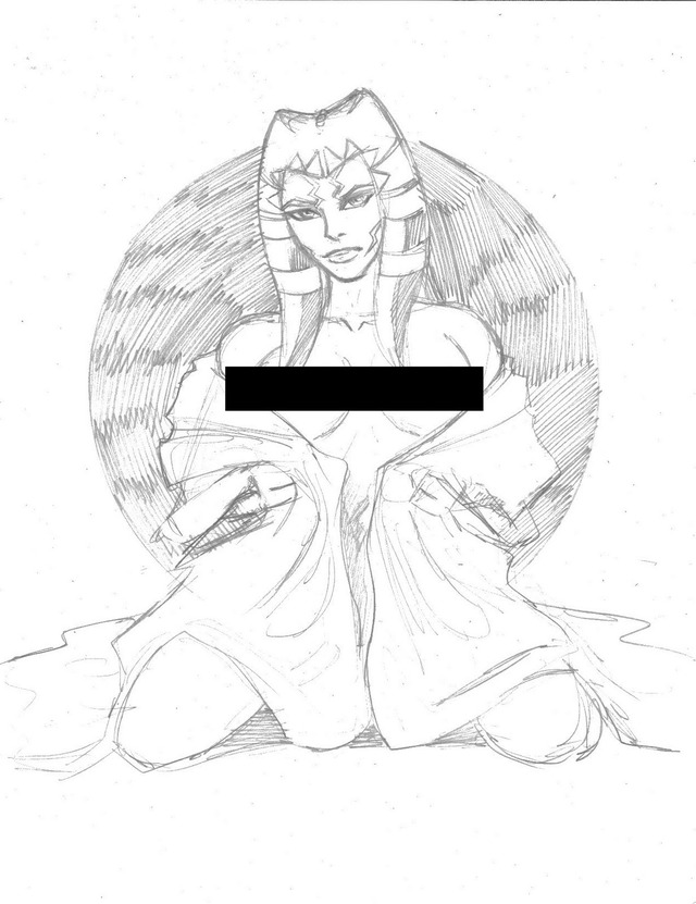 ahsoka tano hentai media original topless ahsoka tano