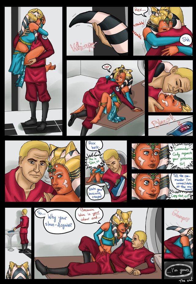 ahsoka tano porn page comic art pre ahsoka rex toxo