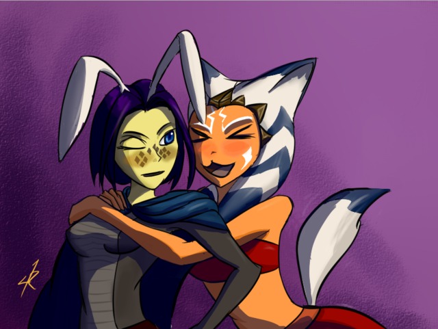 ahsoka tano porn misc digital morelikethis ahsoka usagi barriss neko raikoh fanart drawings