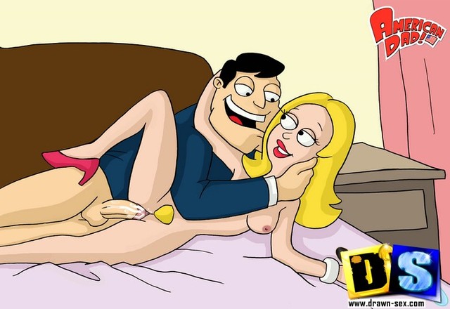 american dad toon sex drawn american dad wifey his gals drills