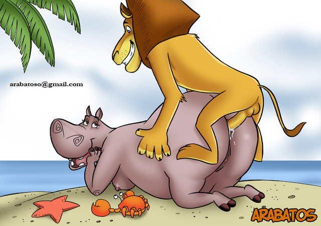 arabatos cartoon porn pictures arabatos alex fcee madagascar gloria