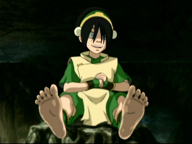 avatar the last airbender toph nude movies toph barefoot