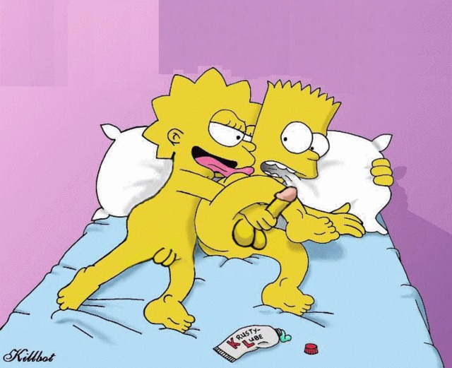 bart and lisa porn simpsons simpson lisa bart animated date helix killbot