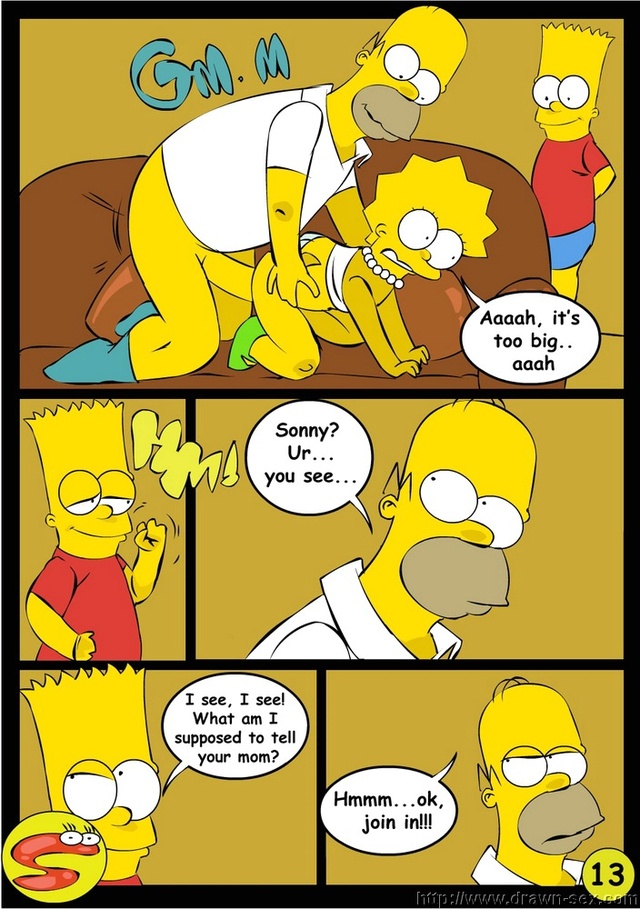 bart and lisa porn hentai simpsons comics lisa bart bcd