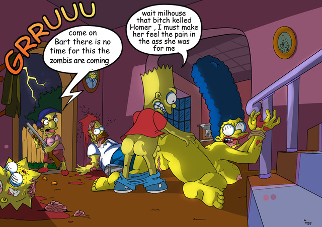 bart and lisa porn simpsons marge simpson homer lisa bart bdb milhouse van houten aff