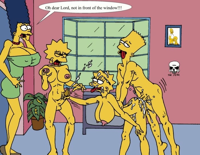 bart and lisa simpson porn simpsons marge simpson lisa bart fear maggie bbee