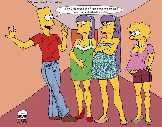 bart and lisa simpson porn simpsons comic simpson lisa bart fear sherri terri bac caff