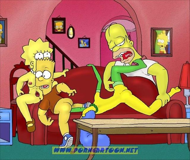 bart and lisa simpson porn porn simpsons marge simpson homer lisa bart porncartoon ebce