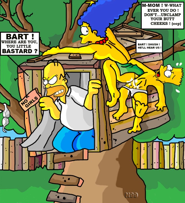 bart and marge fuck simpsons marge simpson homer bart fuck necron