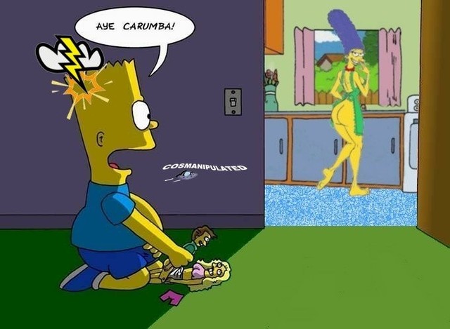 bart and marge fuck simpsons marge simpson bart cosmic