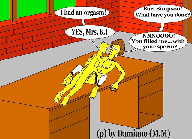 bart and marge fuck hentai comics marge simpson bart does