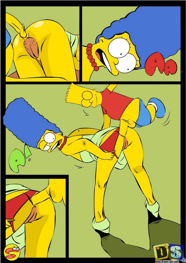 bart and marge fuck hentai simpsons page cartoon marge lisa bart bccb