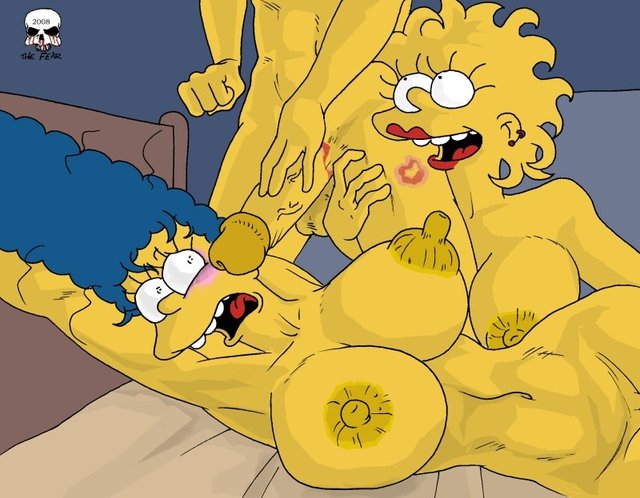 bart lisa porn simpsons marge lisa party heroes