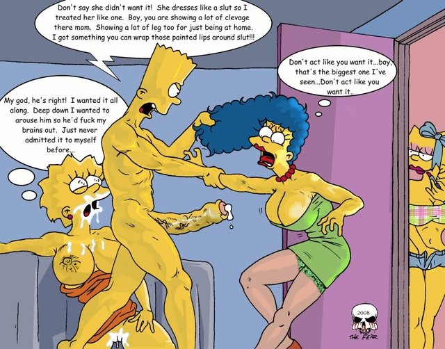 bart porn porn simpsons marge lisa hardcore naked heroes