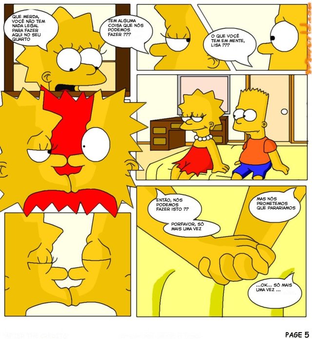 bart porn hentai simpsons media lisa quadrinho erotico bart original quadrinhos eroticos net