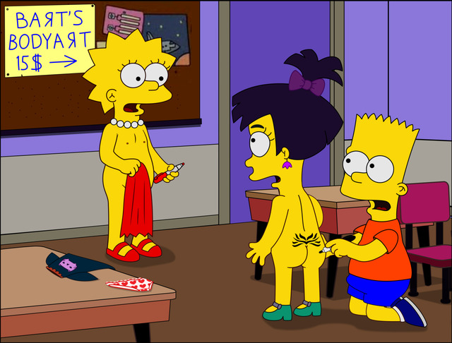 bart porn simpsons simpson lisa bart story naked from nikki freshest mckenna