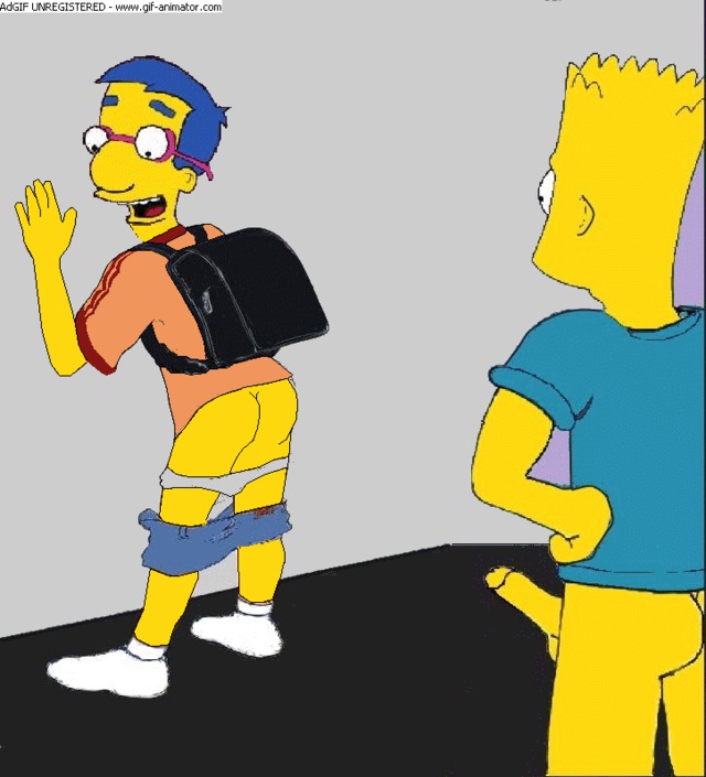 bart simpson porn simpsons simpson bart dbf milhouse van houten