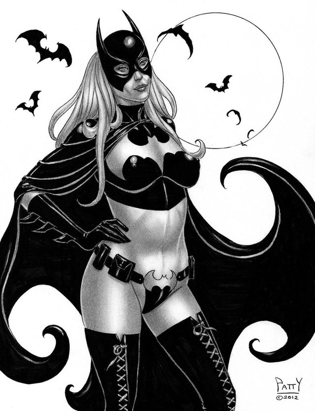 batgirl nude art pre original patty batman pinup batgirl ebay sean verv