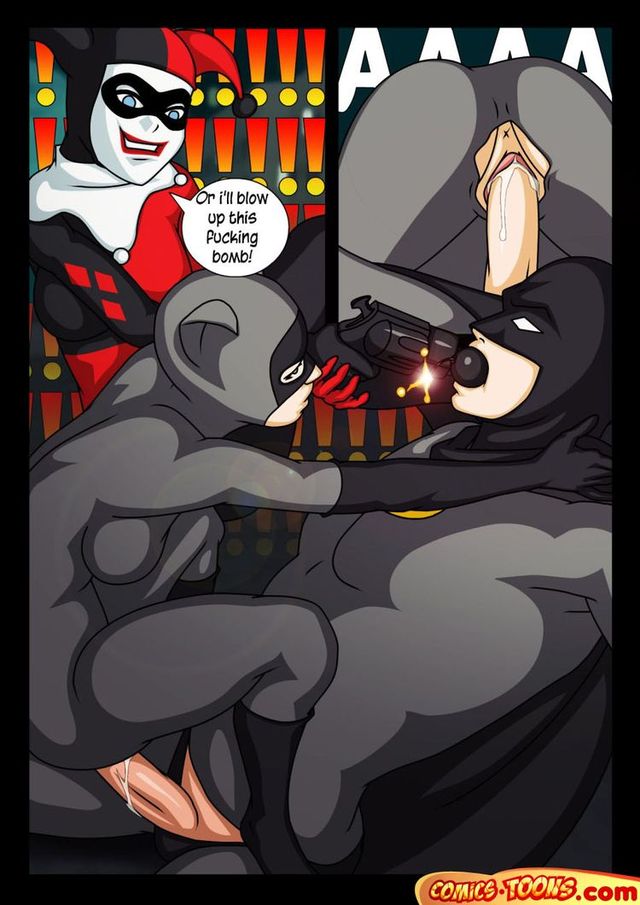 batman cartoon porn comic gallery hardcore catwoman batgirl supergirl