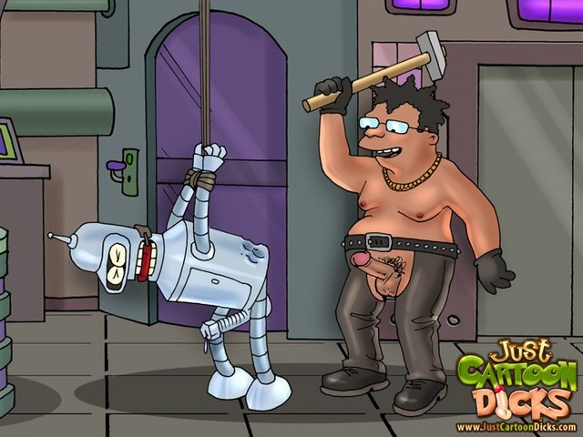 bdsm cartoon porn pictures cartoon futurama dicks bdsm