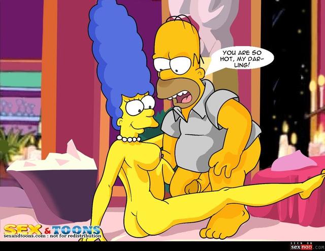 best sex toons simpsons sexy comic cartoon marge homer toons wmimg