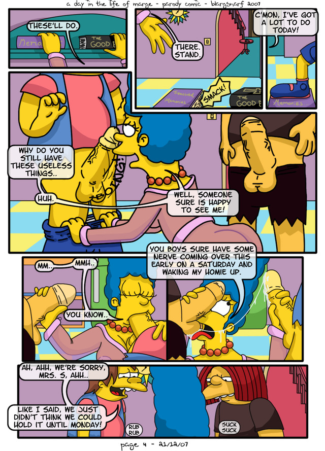 best sex toons hentai simpsons comics life marge simpson toons ics day marges