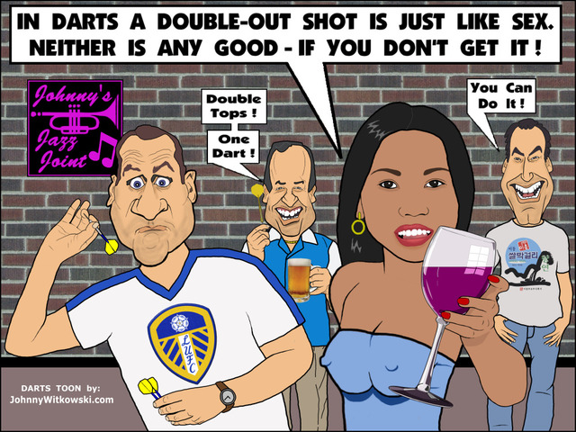 big sex toons cartoon toon johnny out double witkowski darts lufc