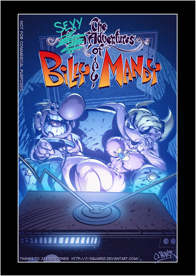 billy and mandy porn art cover wagnerf billy mandy