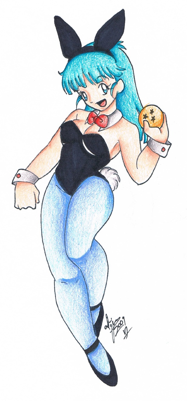 bulma naked art bulma bunny animemoonkitty