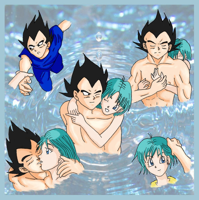 bulma naked art bulma vegeta moments yashy