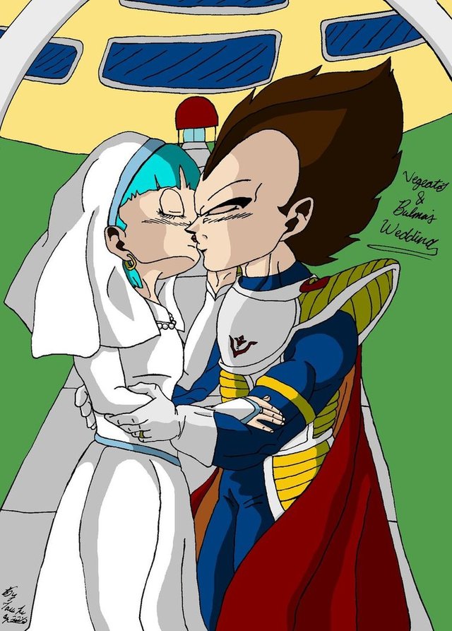 bulma naked art pre bulma vegeta revised wedding iziume dscmd