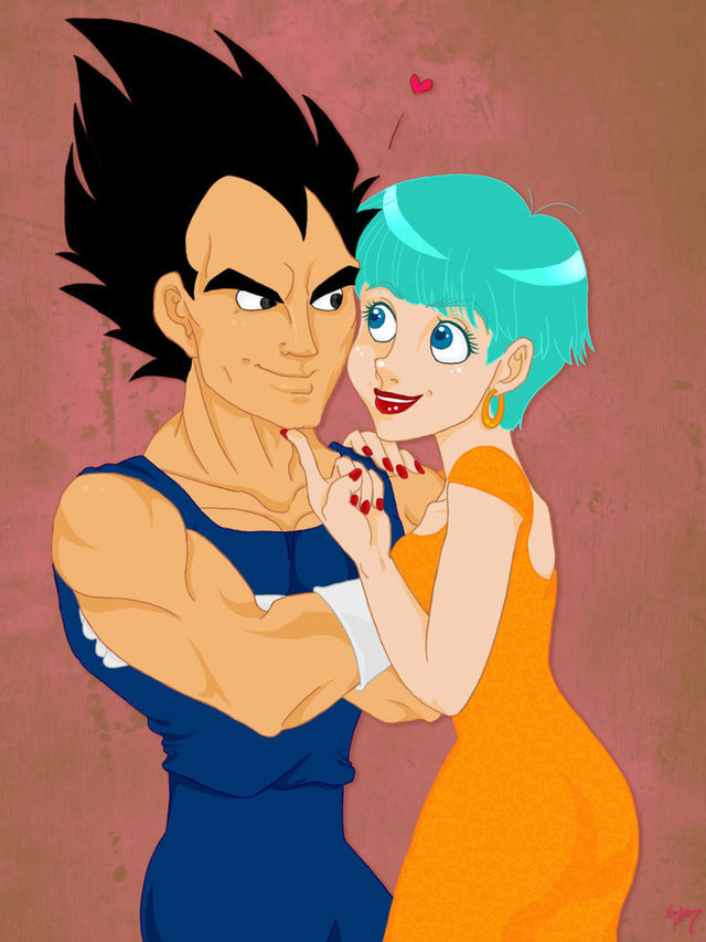 bulma naked art pre bulma vegeta loves tell lies